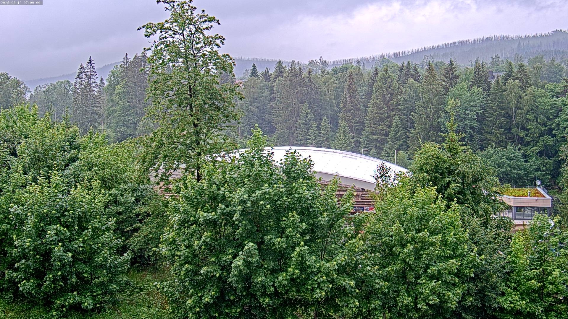 Archiv Foto Webcam Schierke: Blick zur Multifunktionsarena