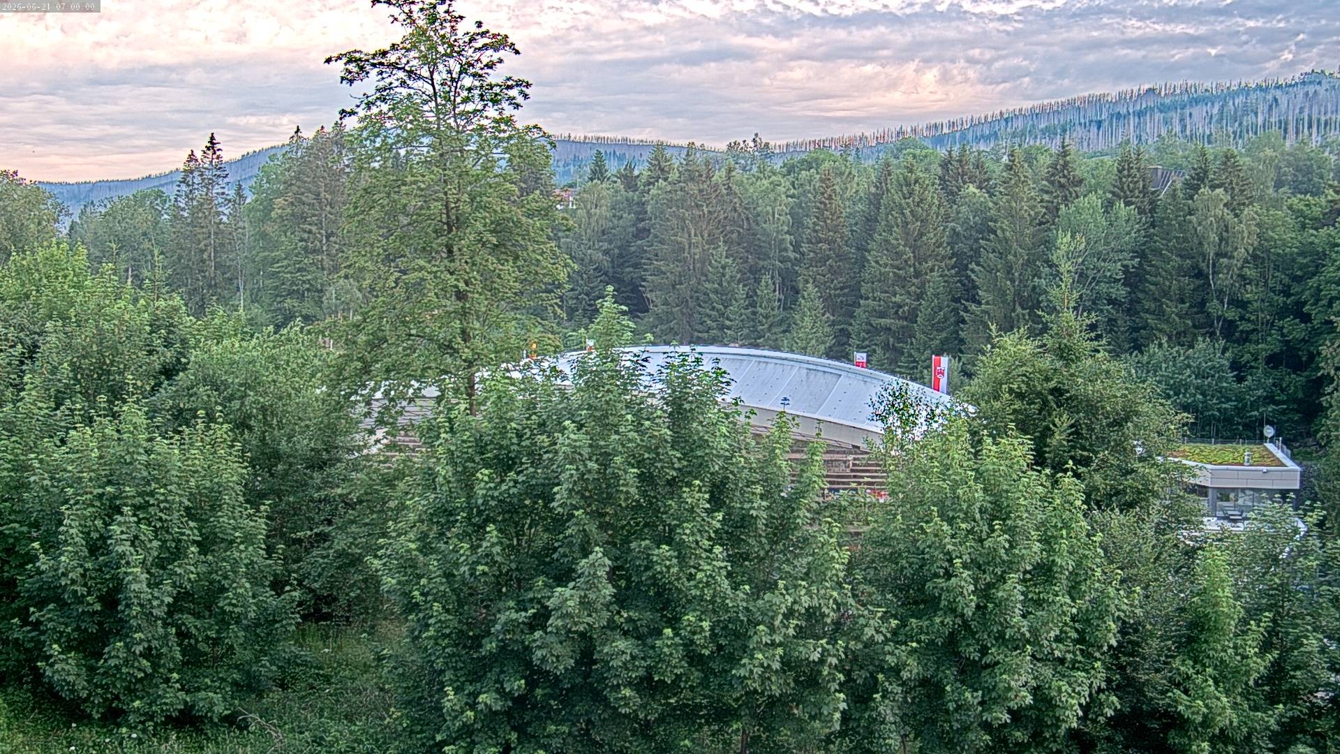 Archiv Foto Webcam Schierke: Blick zur Multifunktionsarena