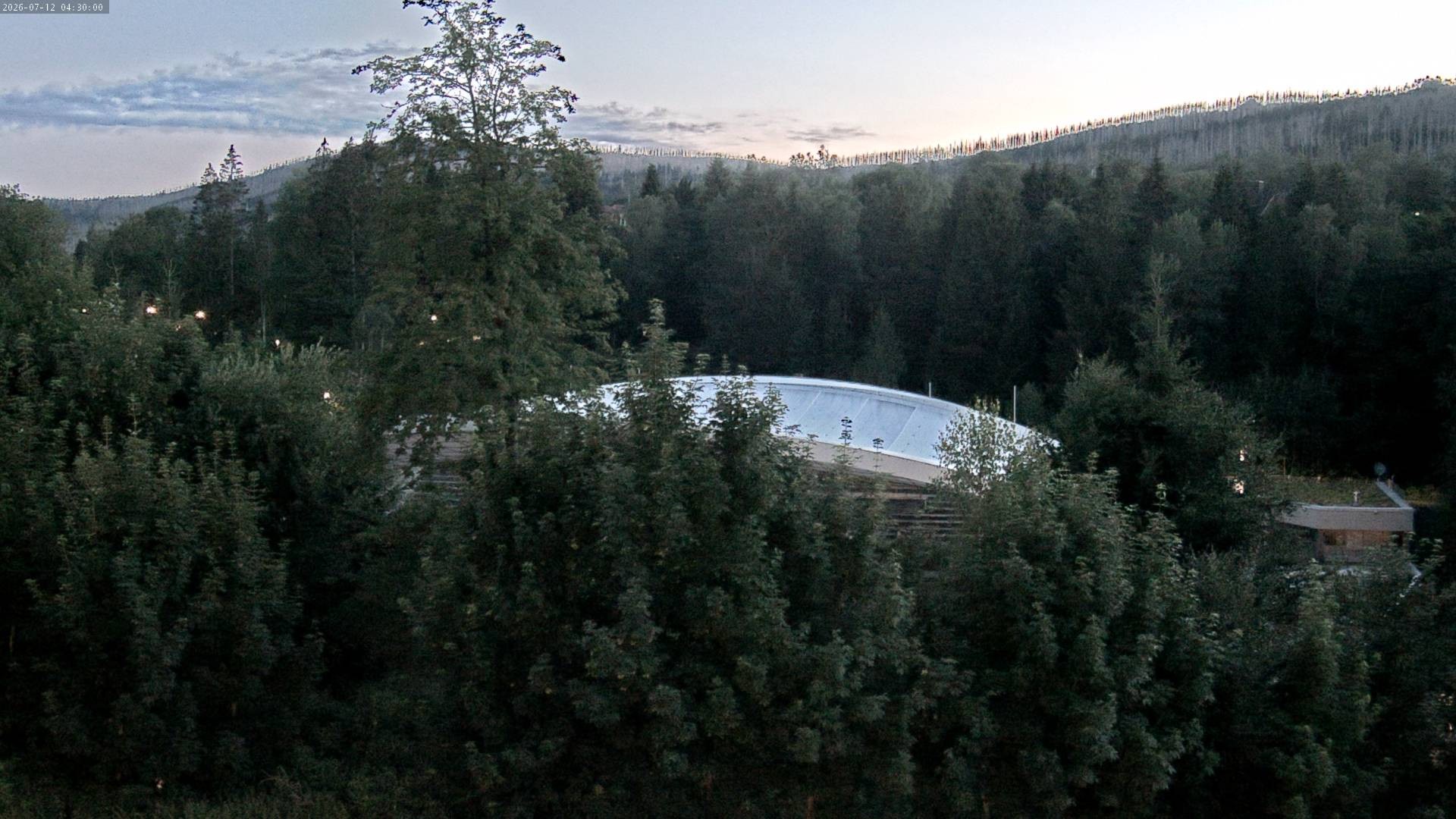 Archiv Foto Webcam Schierke: Blick zur Multifunktionsarena