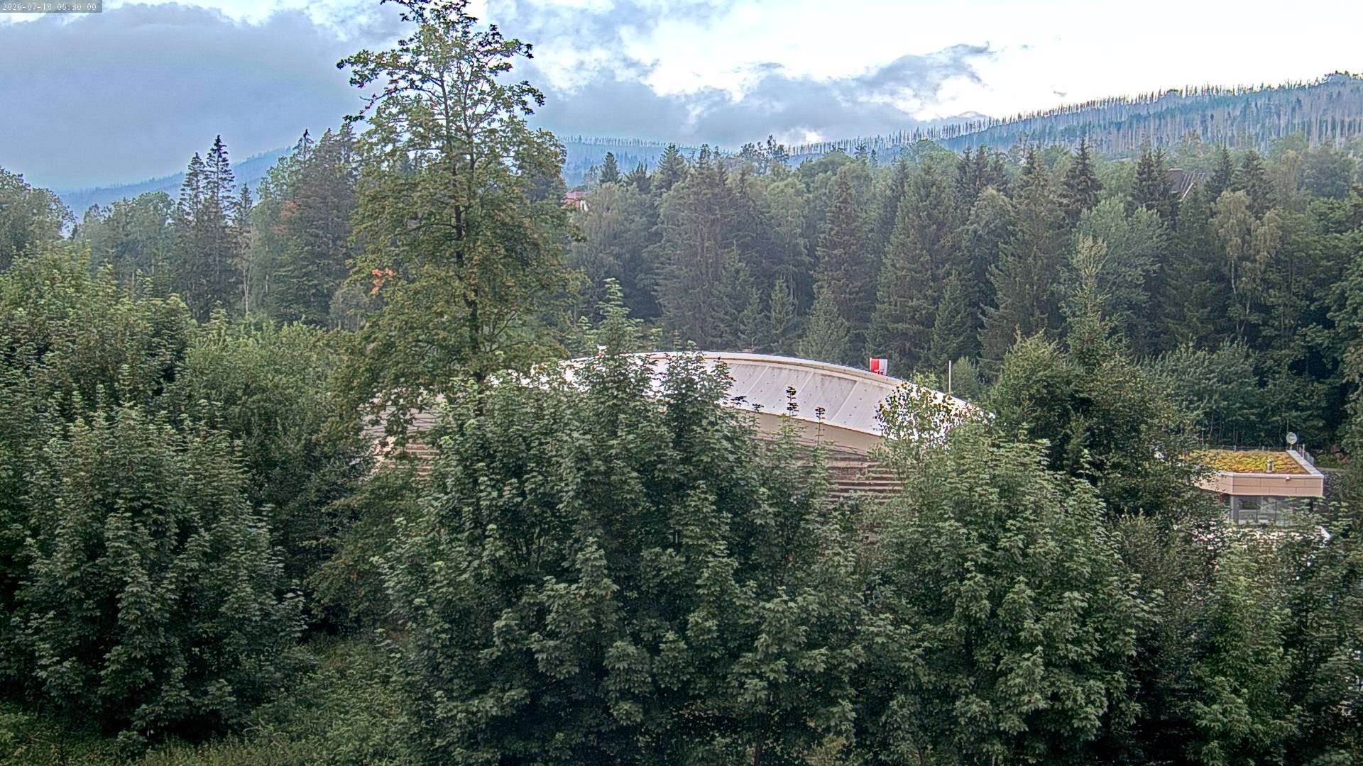 Archiv Foto Webcam Schierke: Blick zur Multifunktionsarena
