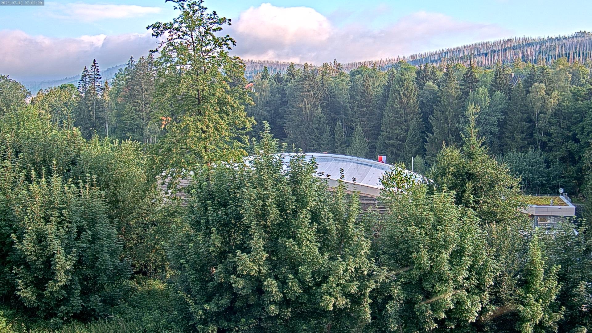 Archiv Foto Webcam Schierke: Blick zur Multifunktionsarena