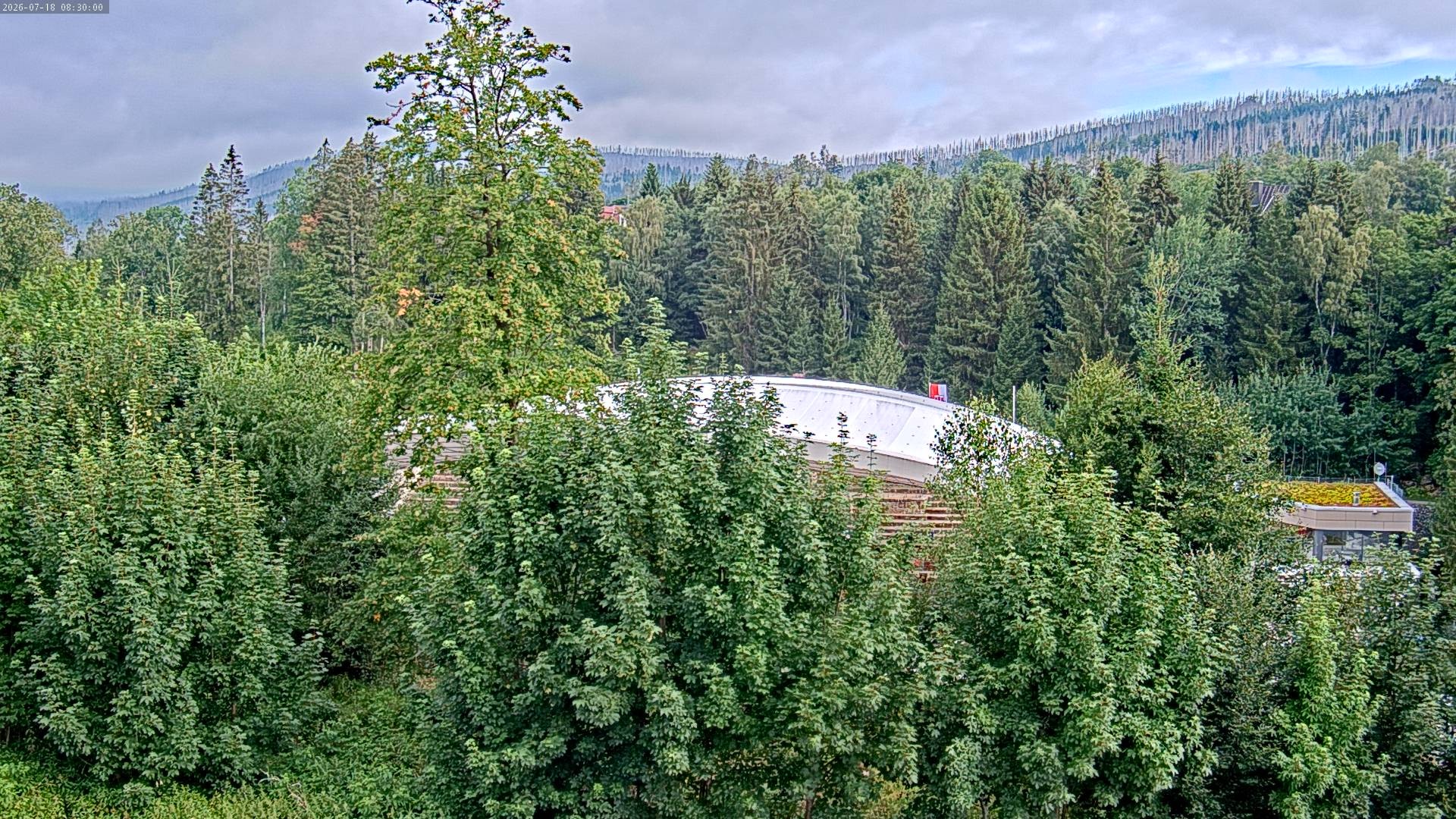 Archiv Foto Webcam Schierke: Blick zur Multifunktionsarena