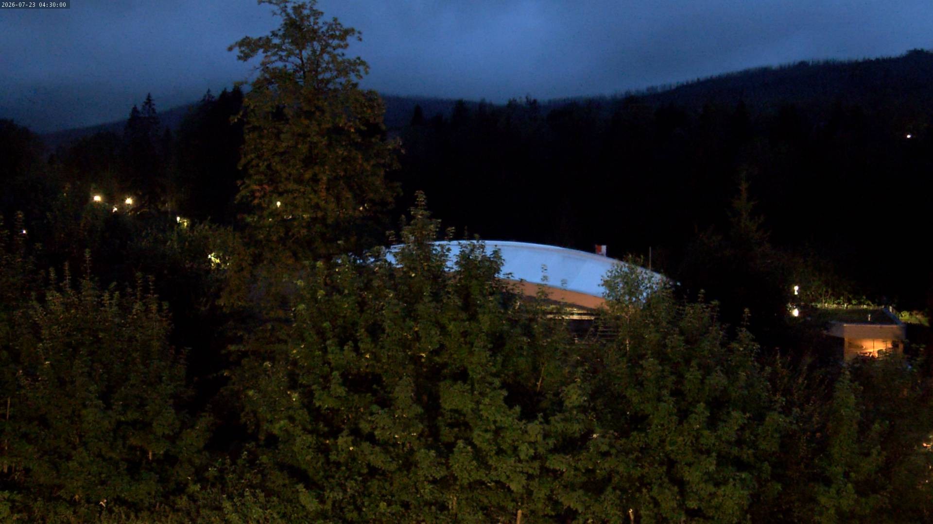 Archiv Foto Webcam Schierke: Blick zur Multifunktionsarena