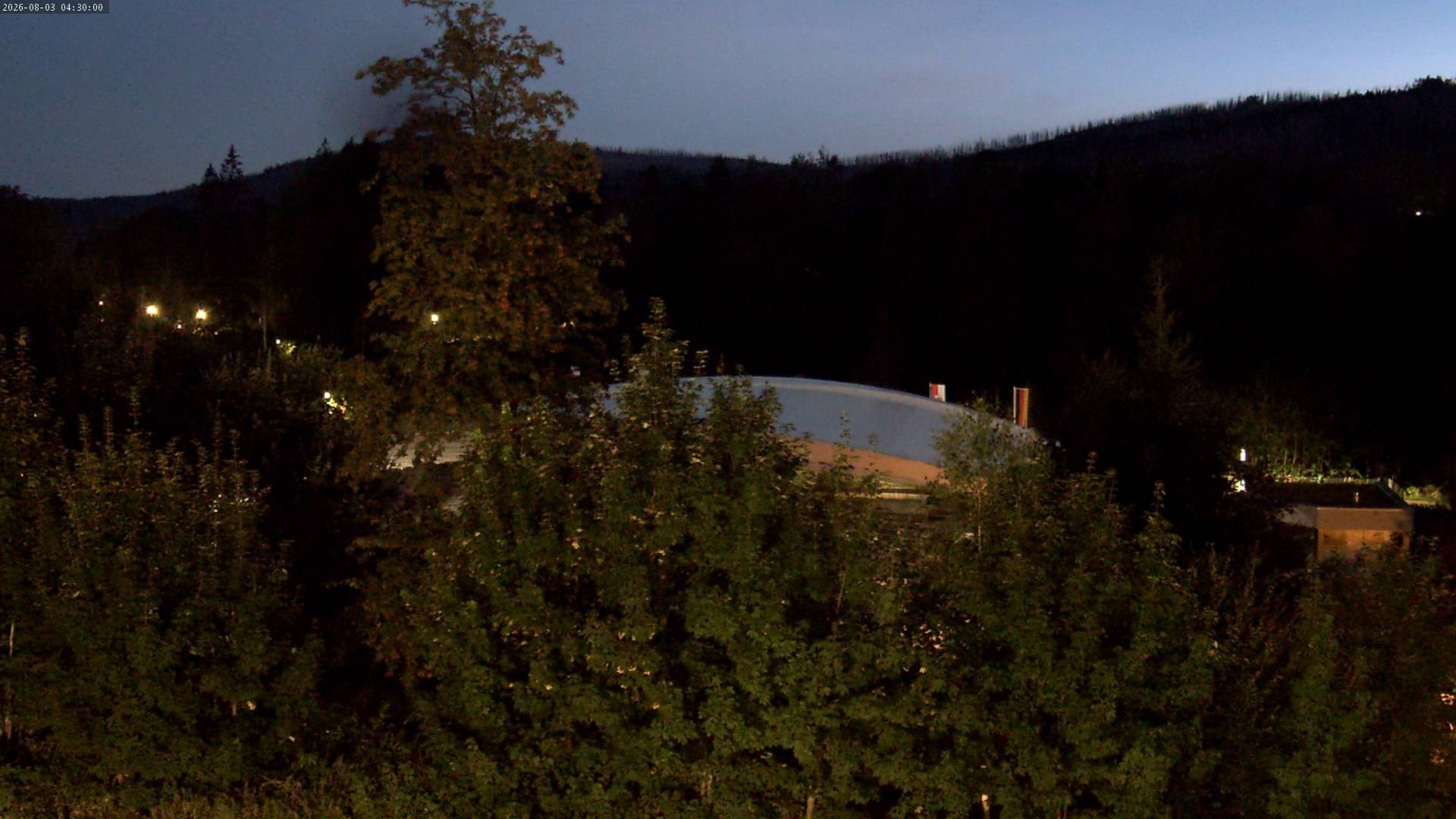 Archiv Foto Webcam Schierke: Blick zur Multifunktionsarena