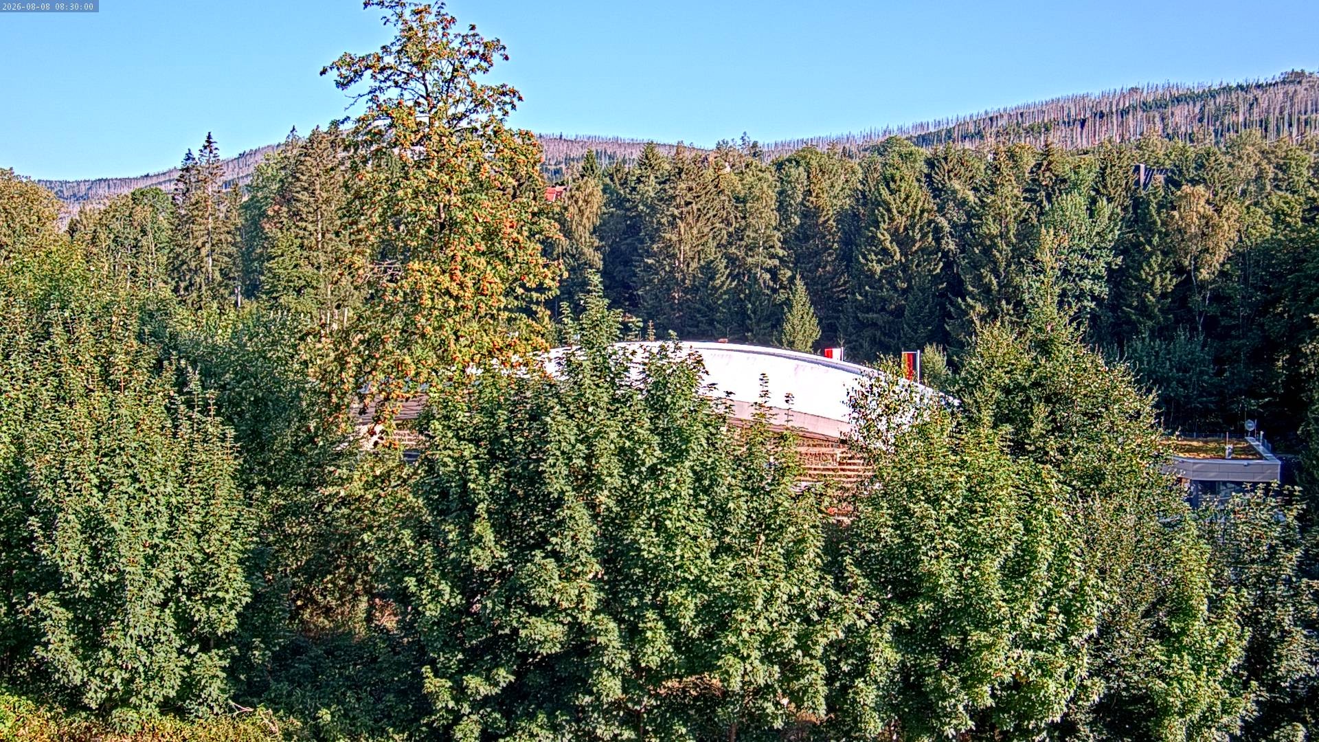 Archiv Foto Webcam Schierke: Blick zur Multifunktionsarena