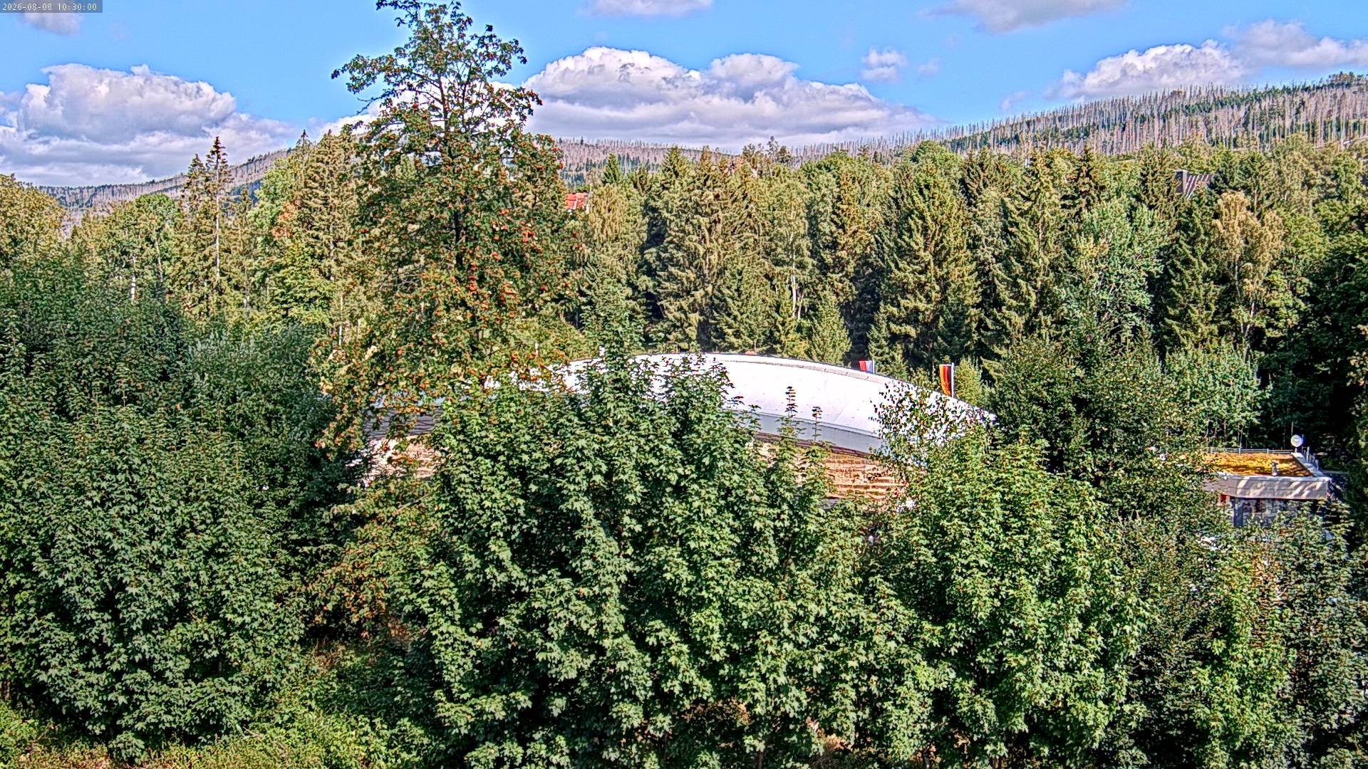 Archiv Foto Webcam Schierke: Blick zur Multifunktionsarena