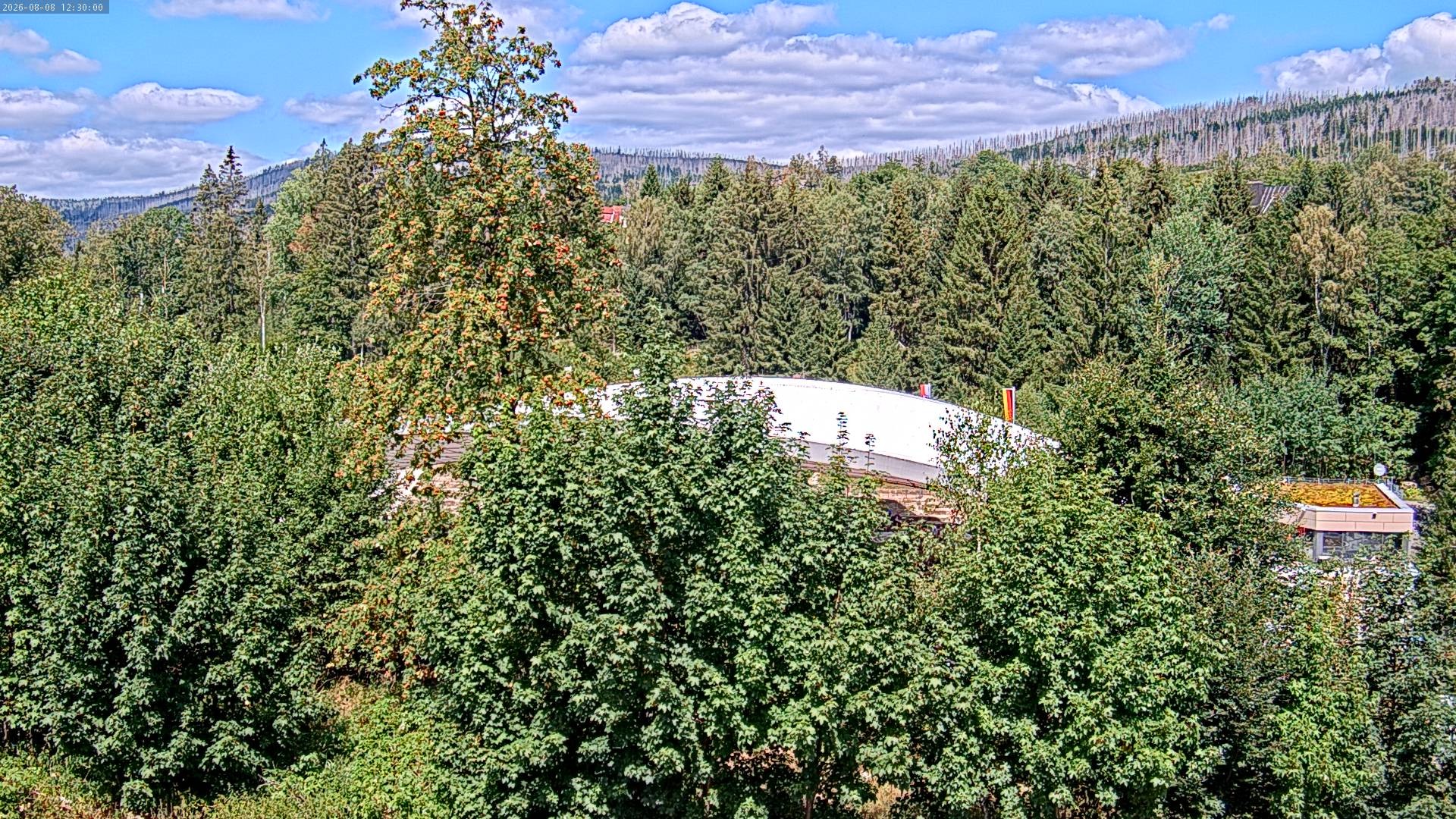 Archiv Foto Webcam Schierke: Blick zur Multifunktionsarena