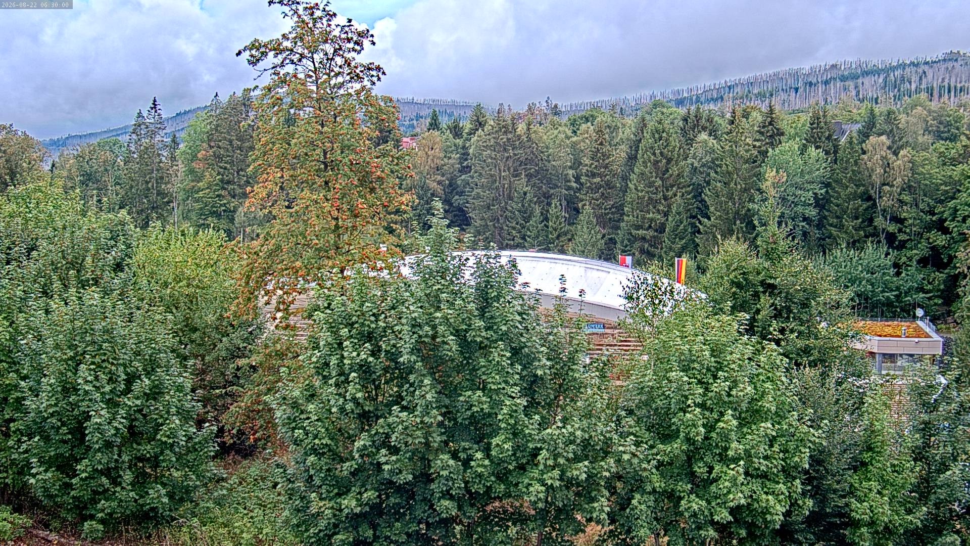 Archiv Foto Webcam Schierke: Blick zur Multifunktionsarena