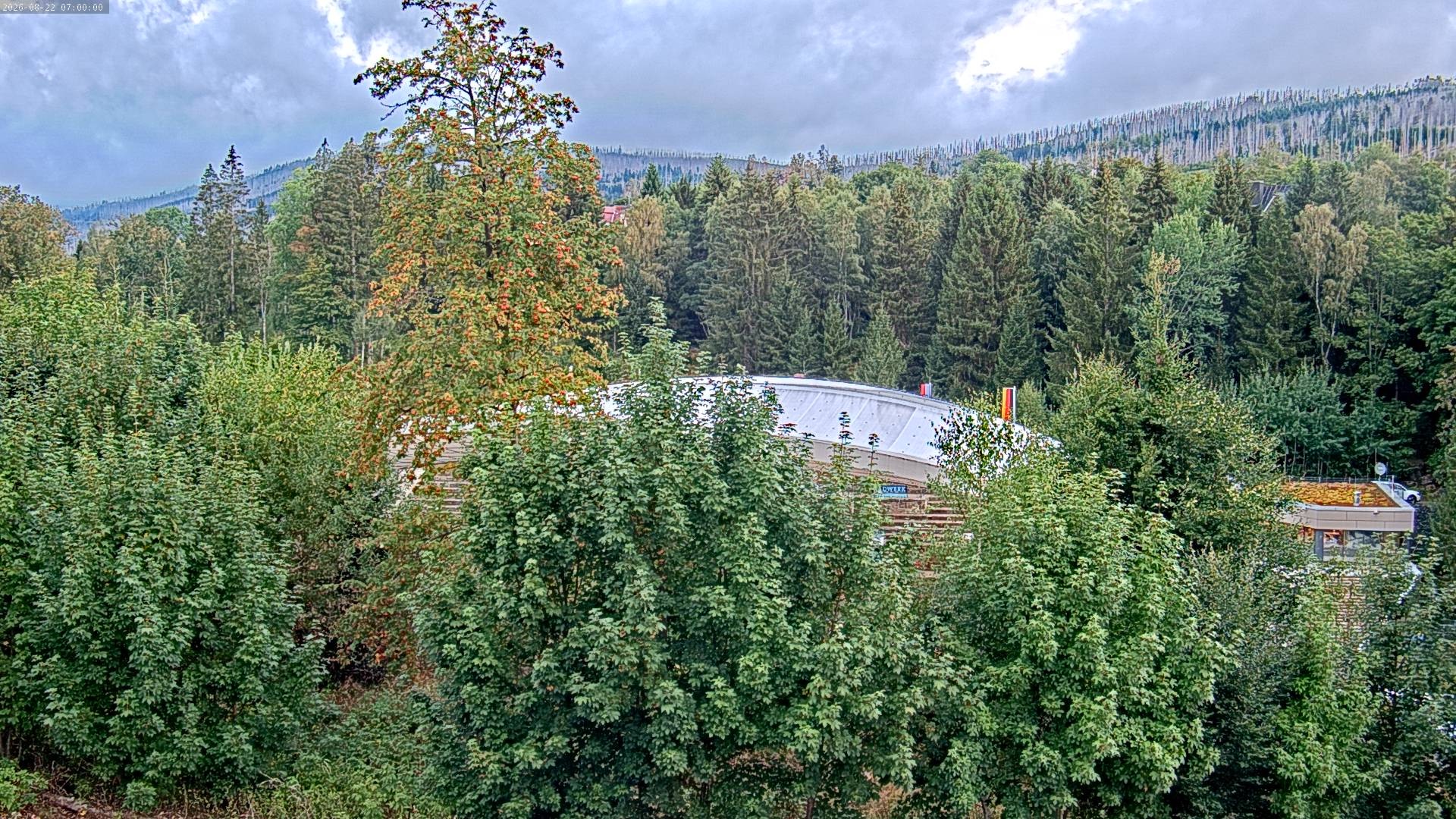 Archiv Foto Webcam Schierke: Blick zur Multifunktionsarena