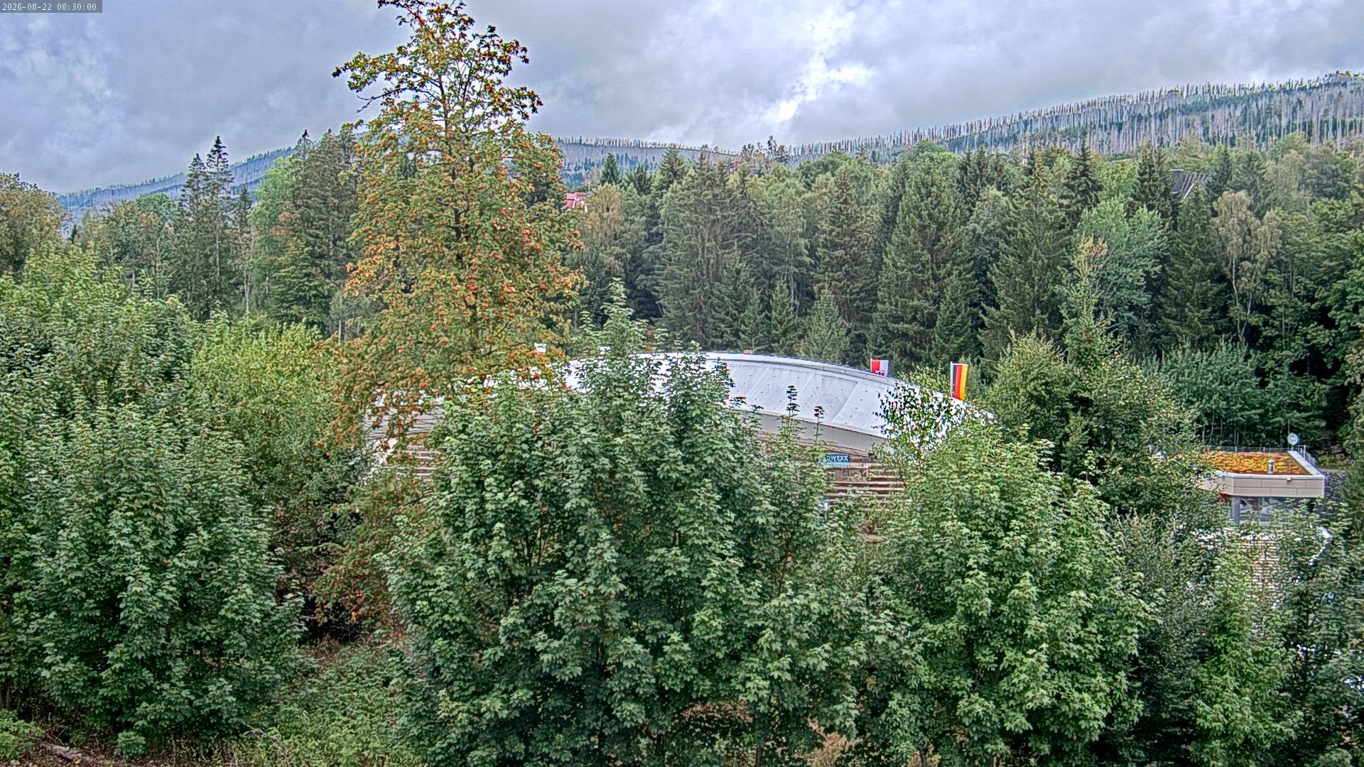 Archiv Foto Webcam Schierke: Blick zur Multifunktionsarena