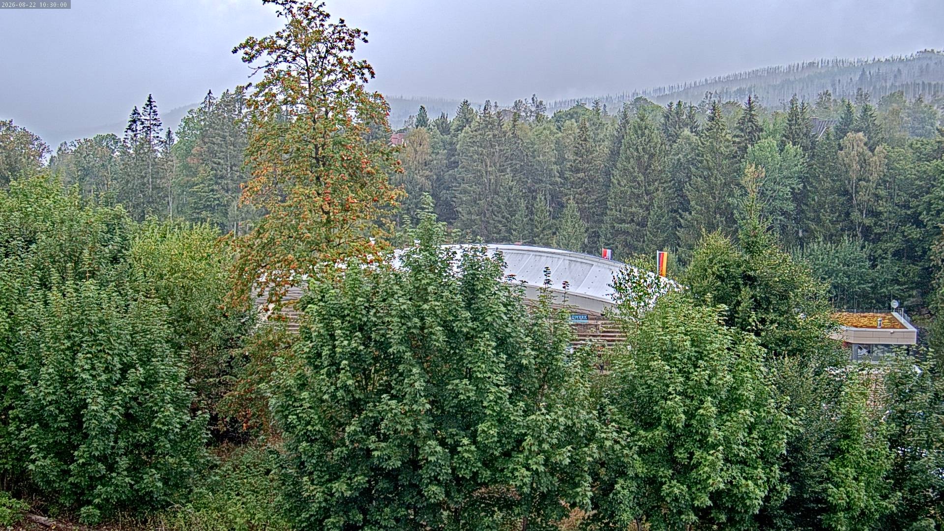 Archiv Foto Webcam Schierke: Blick zur Multifunktionsarena