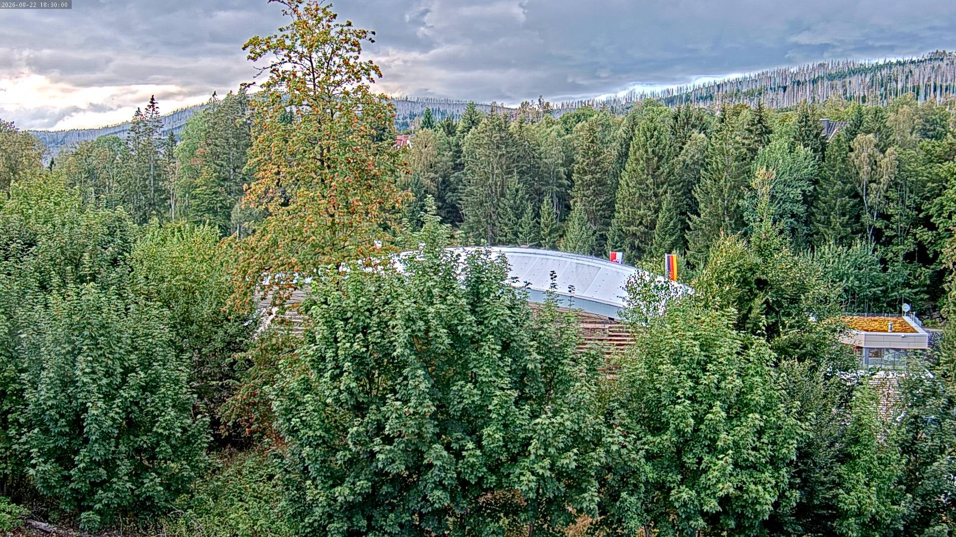 Archiv Foto Webcam Schierke: Blick zur Multifunktionsarena