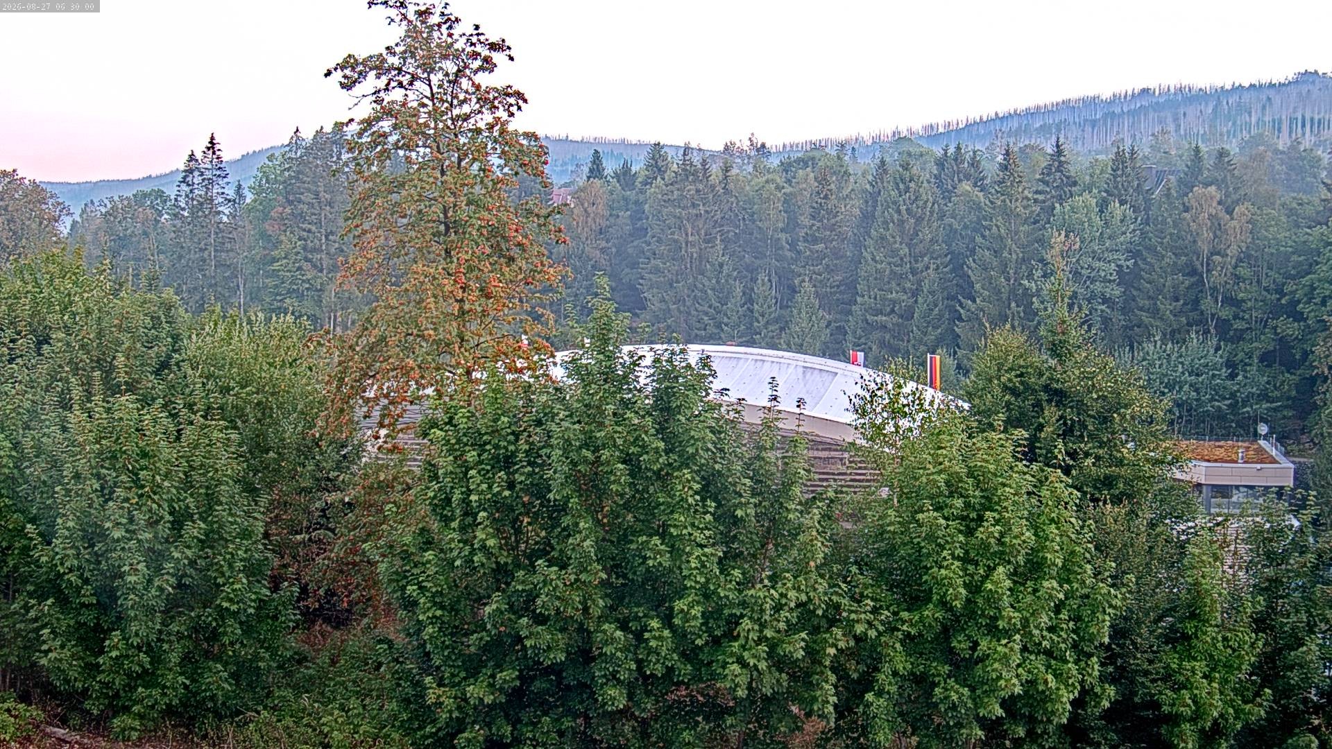 Archiv Foto Webcam Schierke: Blick zur Multifunktionsarena