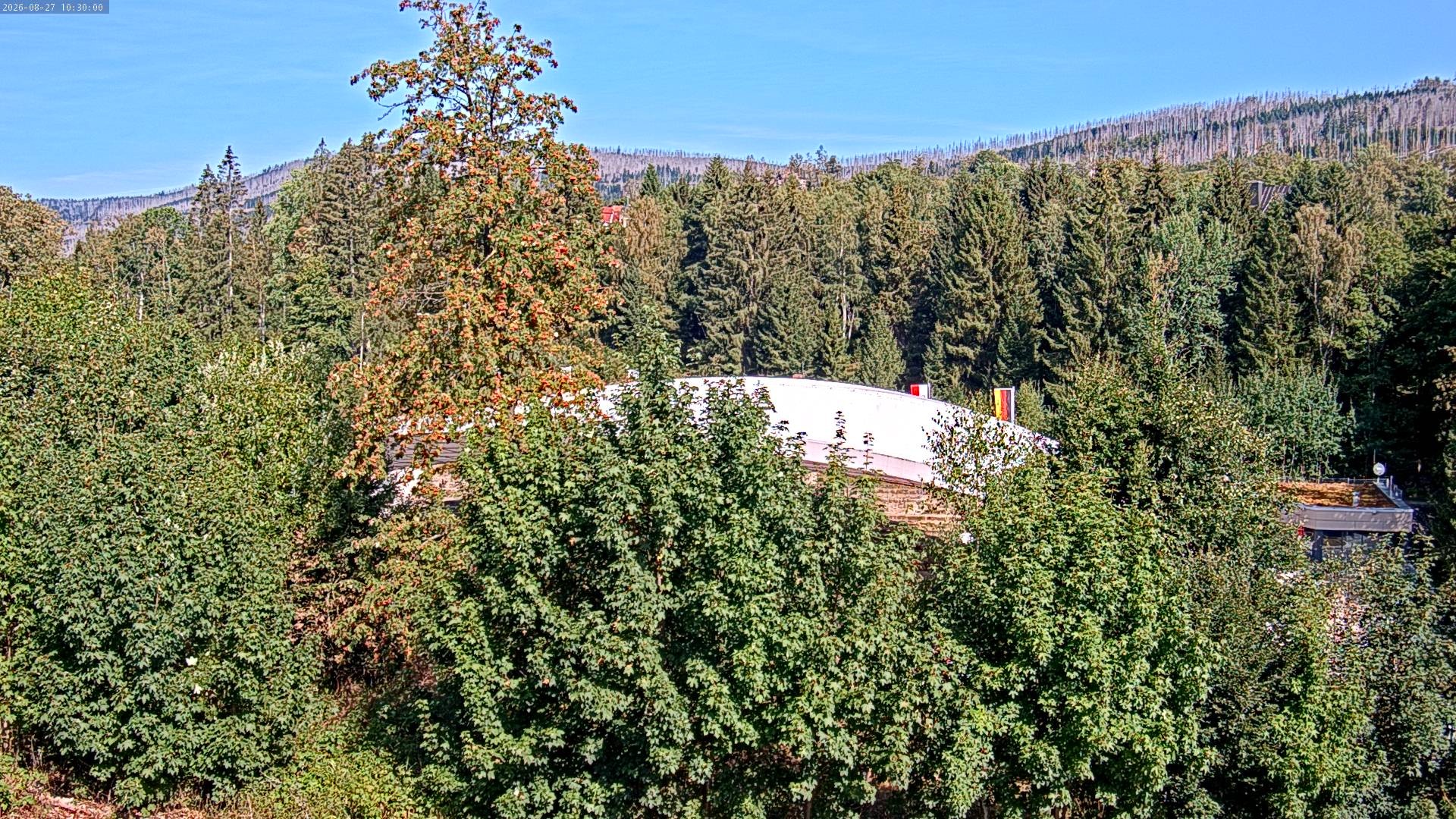 Archiv Foto Webcam Schierke: Blick zur Multifunktionsarena