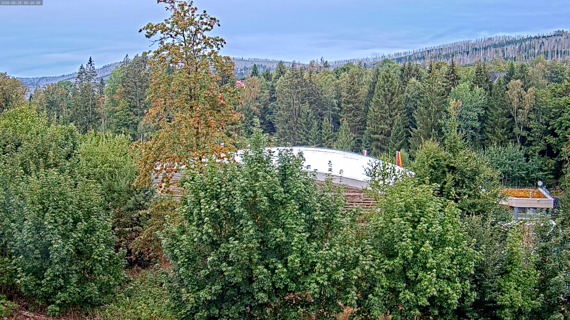 Archiv Foto Webcam Schierke: Blick zur Multifunktionsarena