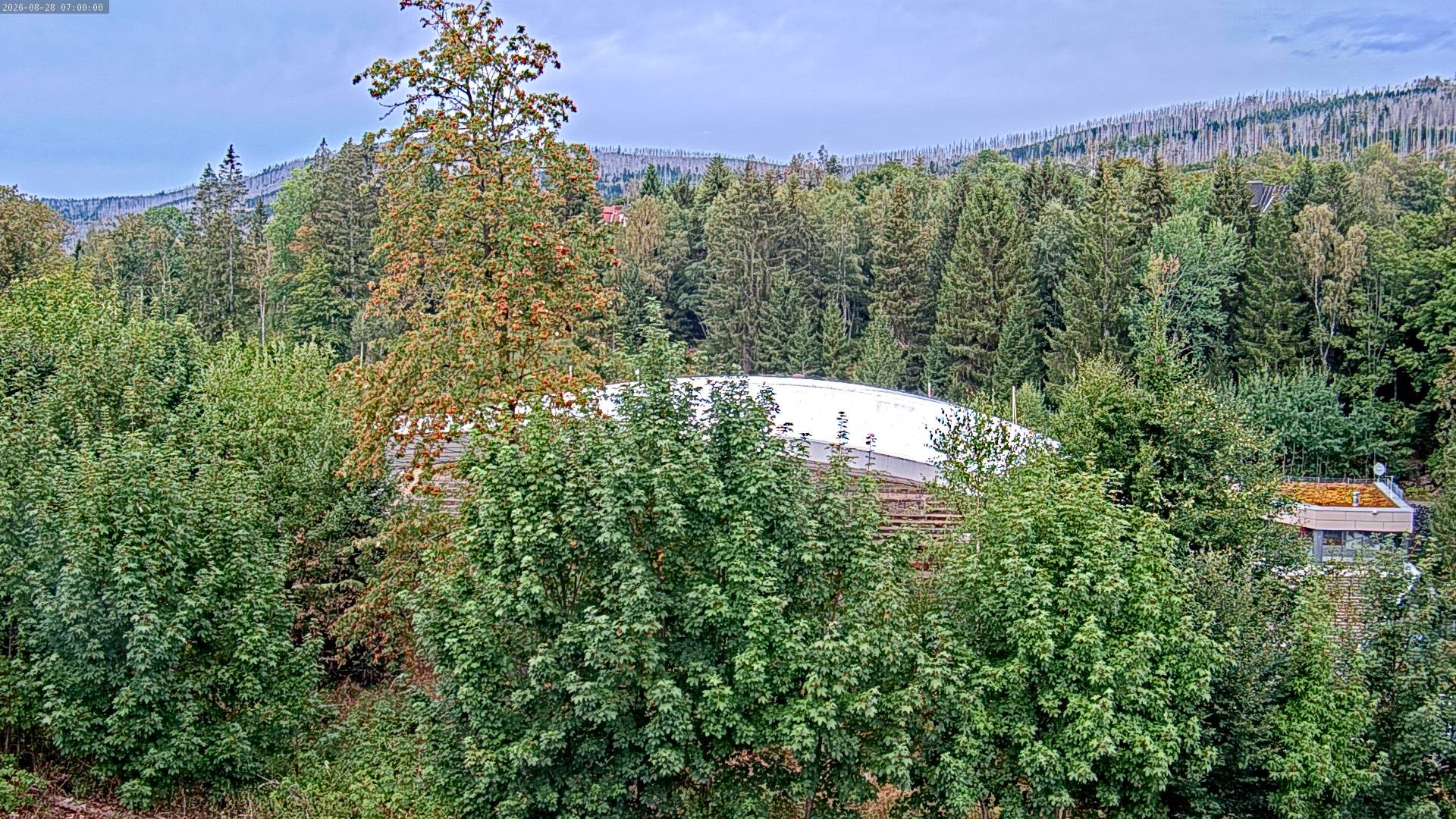 Archiv Foto Webcam Schierke: Blick zur Multifunktionsarena