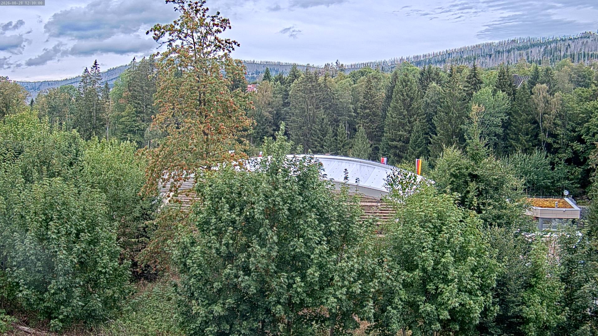 Archiv Foto Webcam Schierke: Blick zur Multifunktionsarena