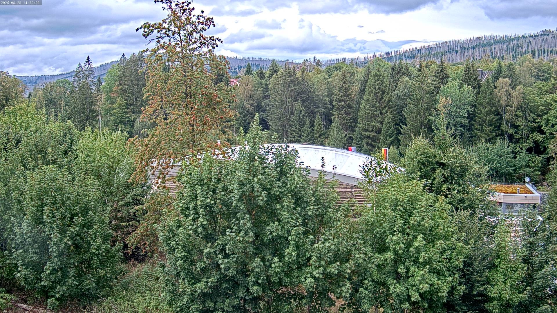 Archiv Foto Webcam Schierke: Blick zur Multifunktionsarena