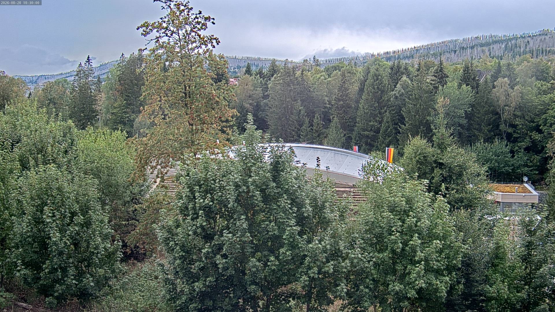 Archiv Foto Webcam Schierke: Blick zur Multifunktionsarena