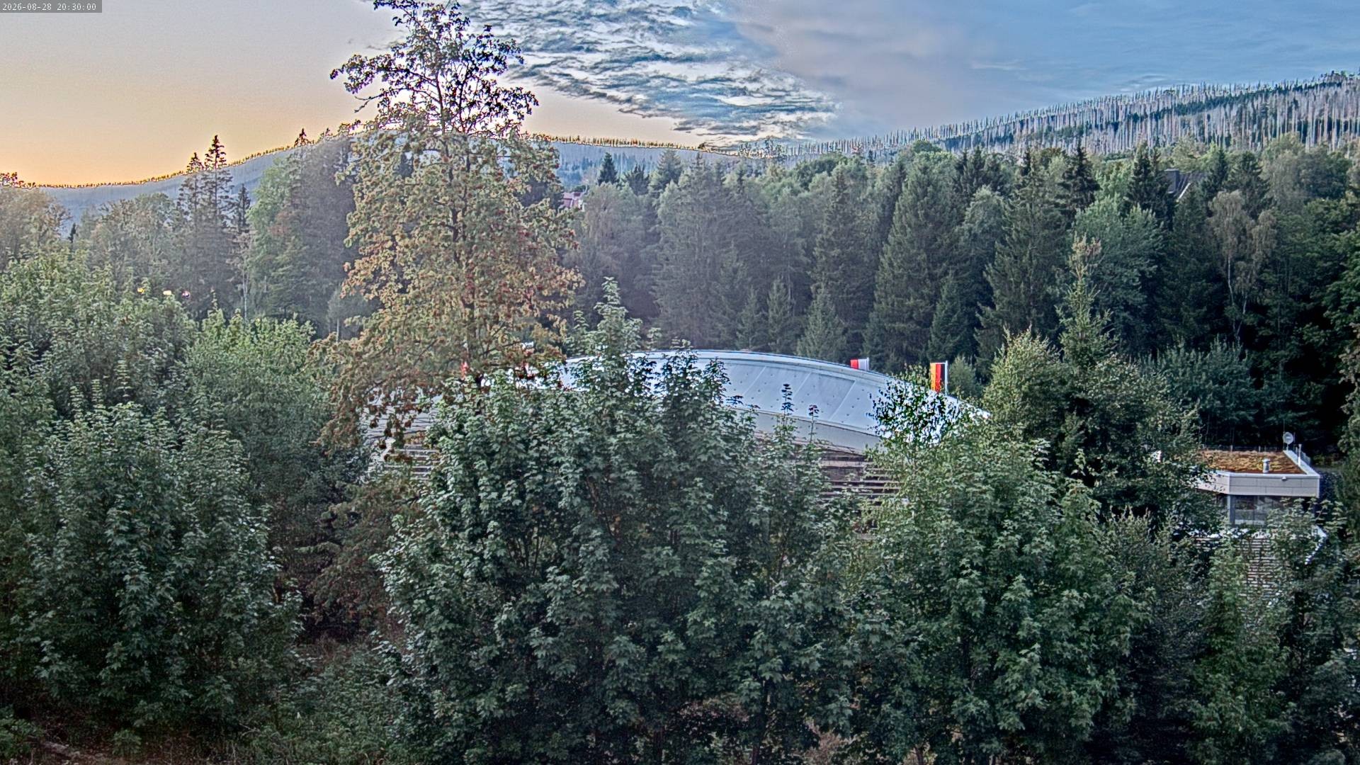 Archiv Foto Webcam Schierke: Blick zur Multifunktionsarena