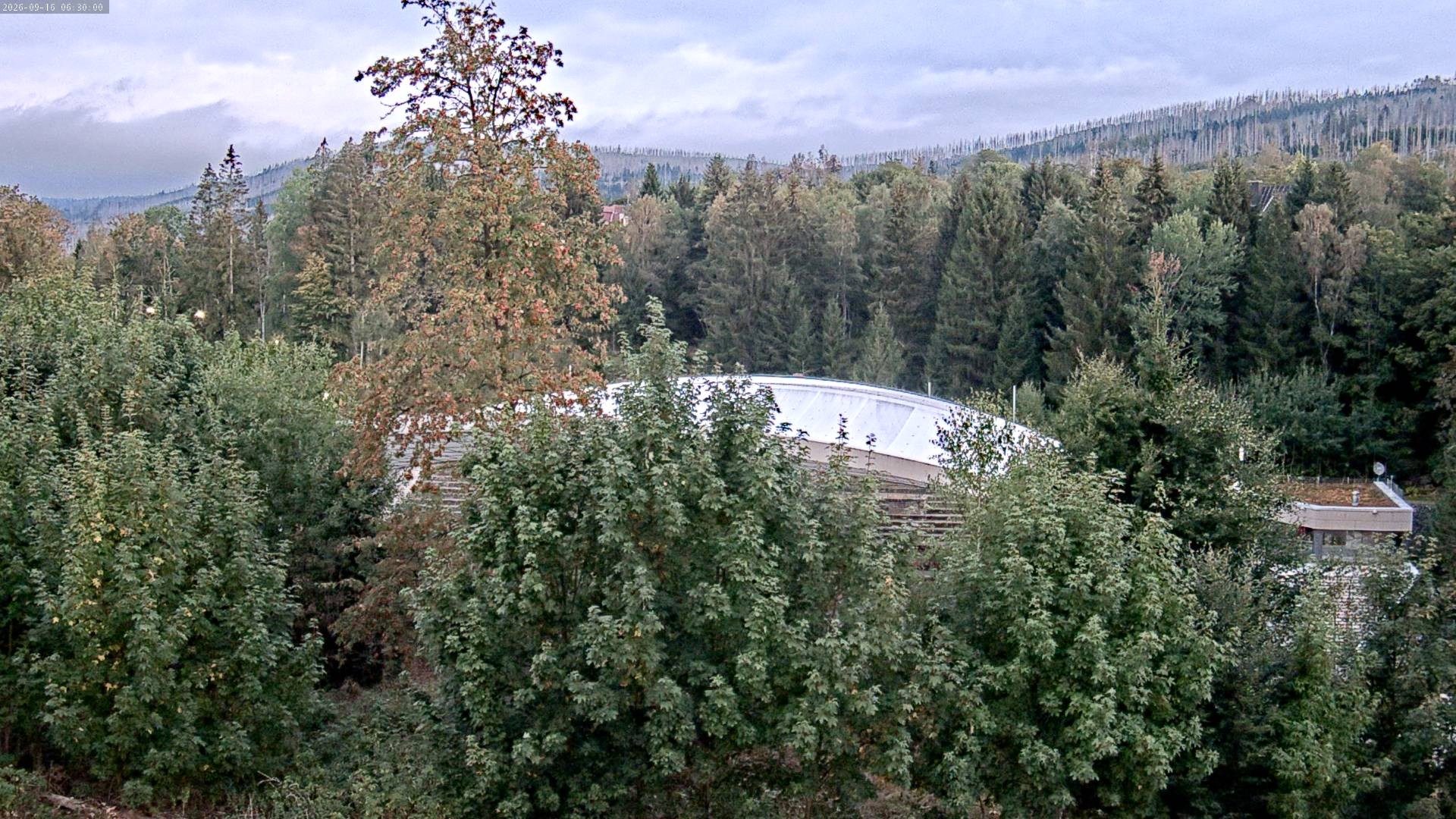 Archiv Foto Webcam Schierke: Blick zur Multifunktionsarena
