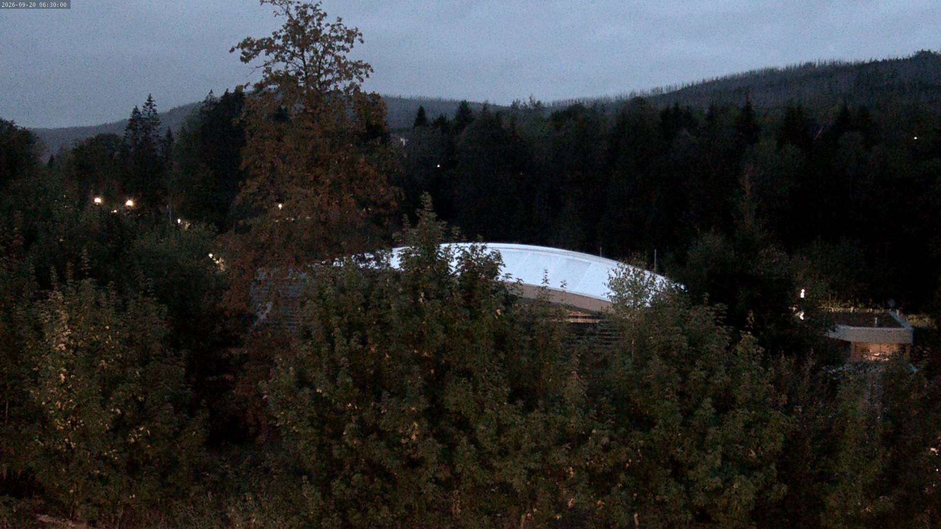 Archiv Foto Webcam Schierke: Blick zur Multifunktionsarena