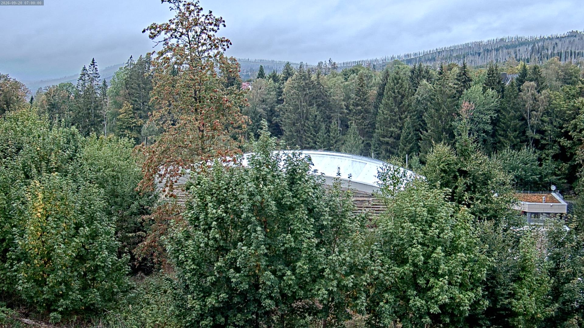 Archiv Foto Webcam Schierke: Blick zur Multifunktionsarena