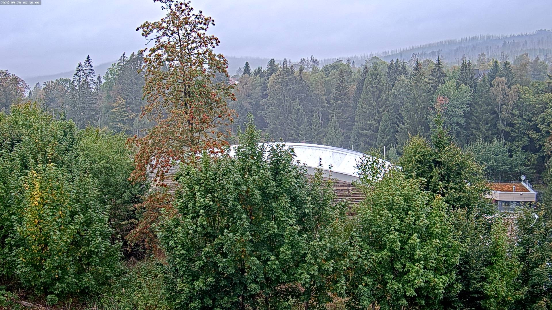 Archiv Foto Webcam Schierke: Blick zur Multifunktionsarena
