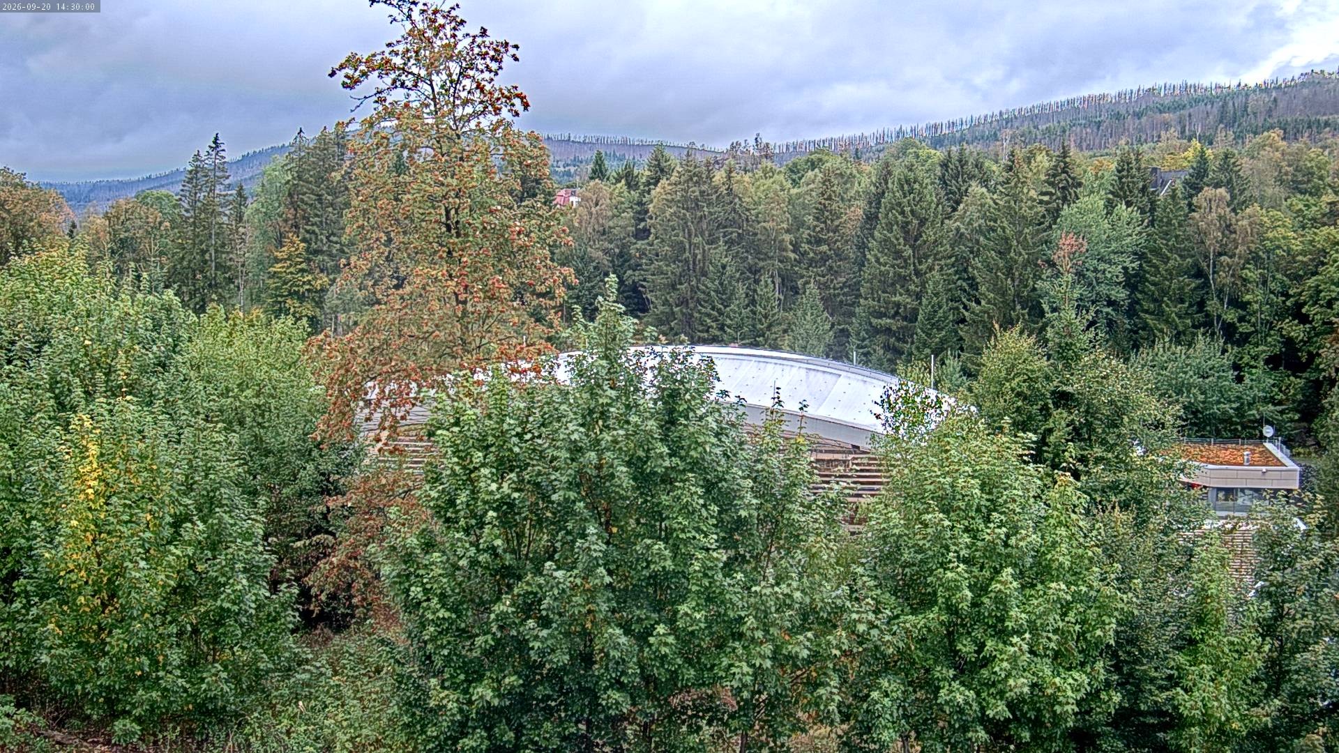 Archiv Foto Webcam Schierke: Blick zur Multifunktionsarena