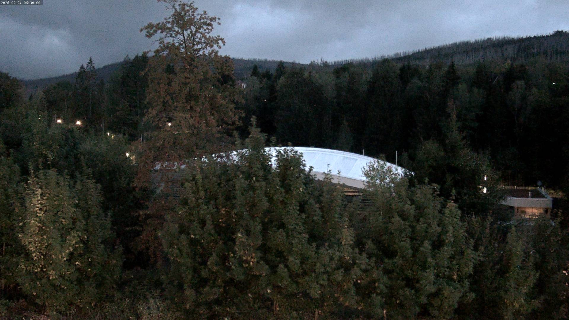 Archiv Foto Webcam Schierke: Blick zur Multifunktionsarena