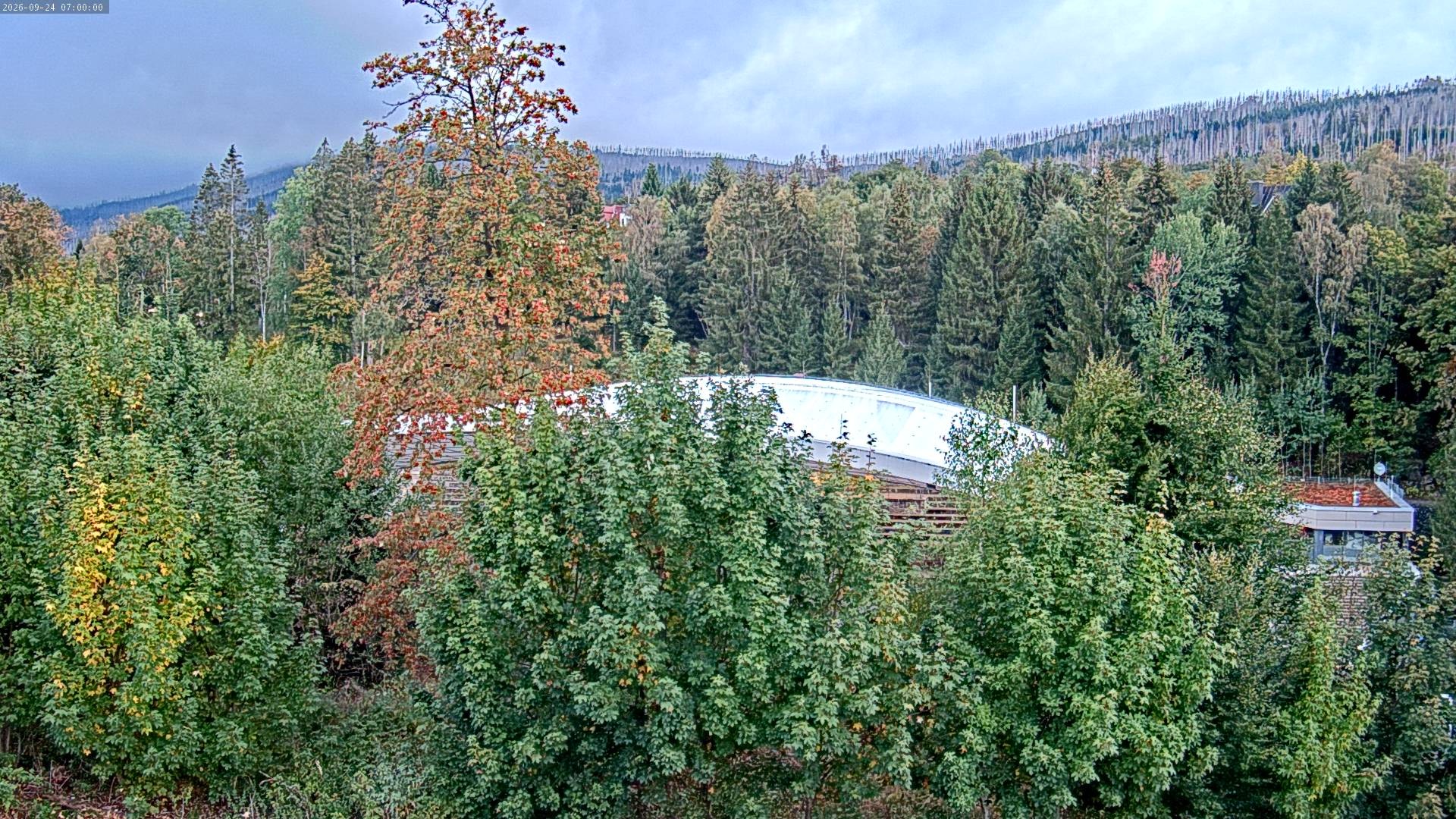 Archiv Foto Webcam Schierke: Blick zur Multifunktionsarena