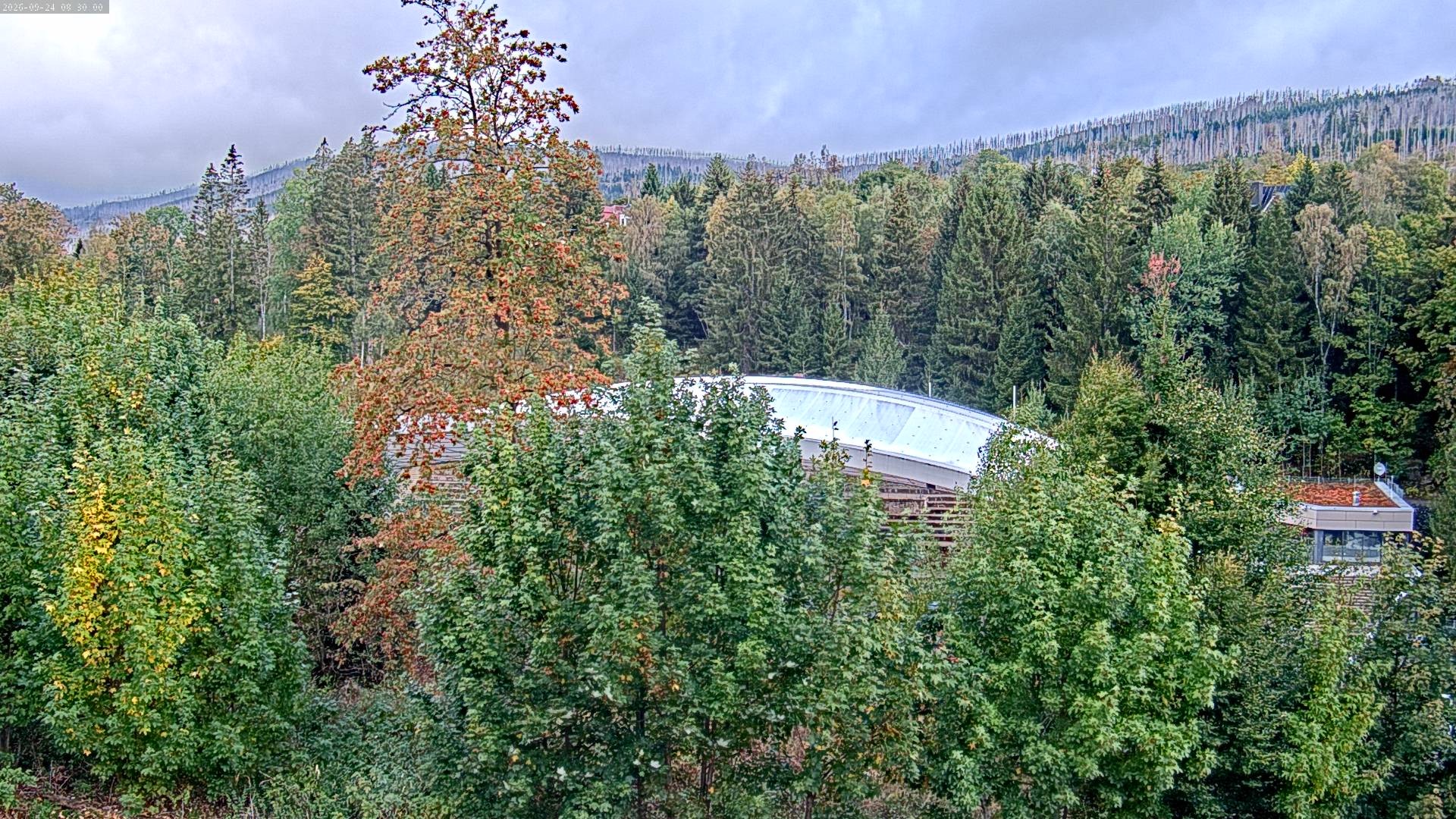 Archiv Foto Webcam Schierke: Blick zur Multifunktionsarena