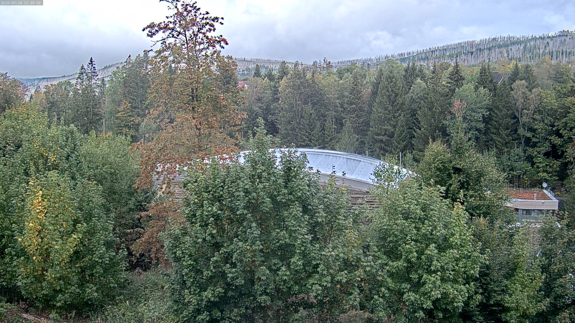 Archiv Foto Webcam Schierke: Blick zur Multifunktionsarena
