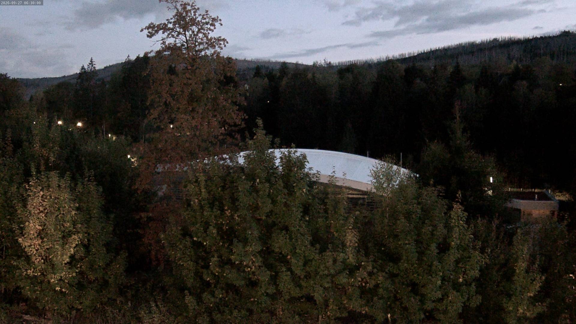 Archiv Foto Webcam Schierke: Blick zur Multifunktionsarena