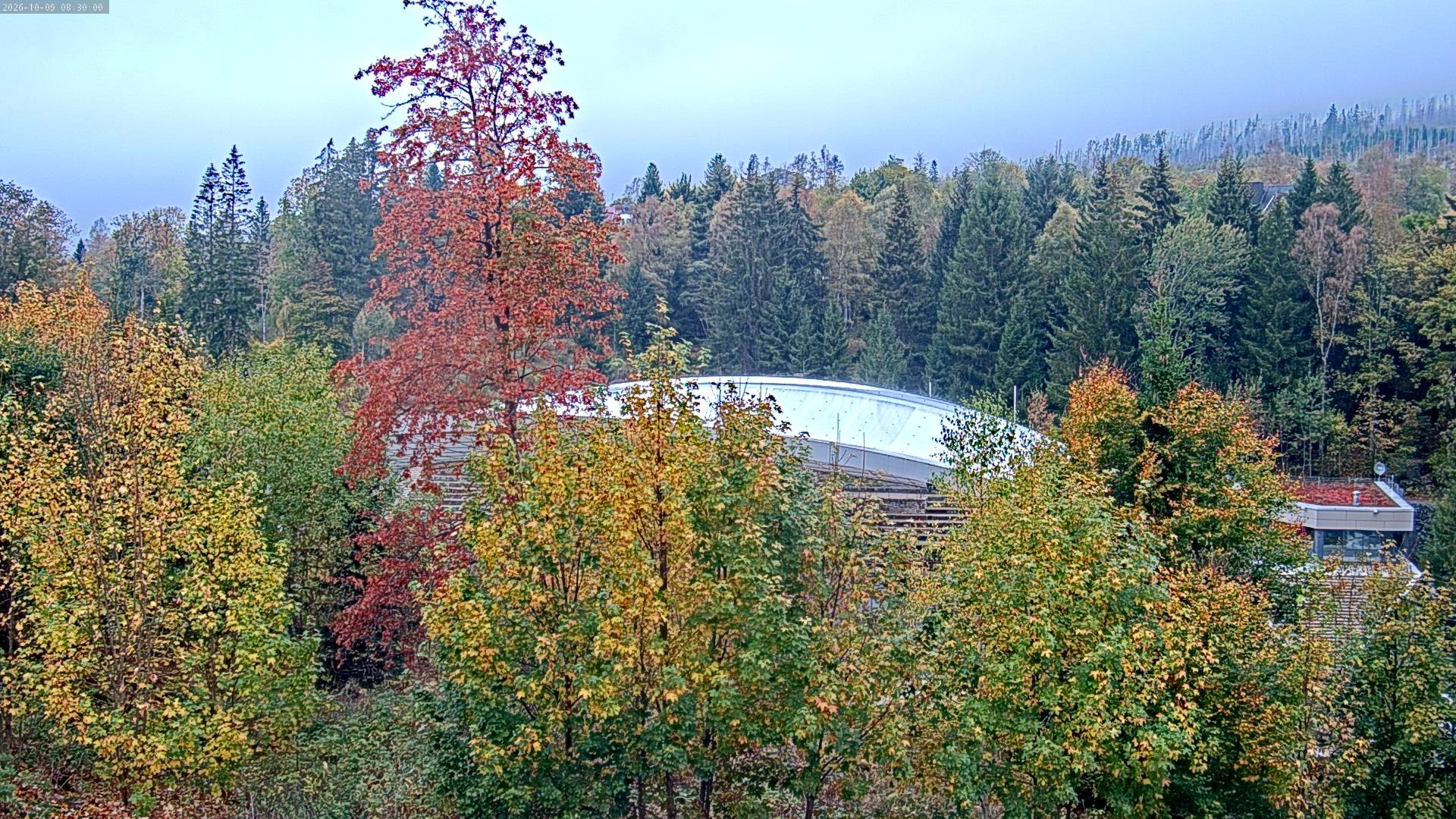 Archiv Foto Webcam Schierke: Blick zur Multifunktionsarena