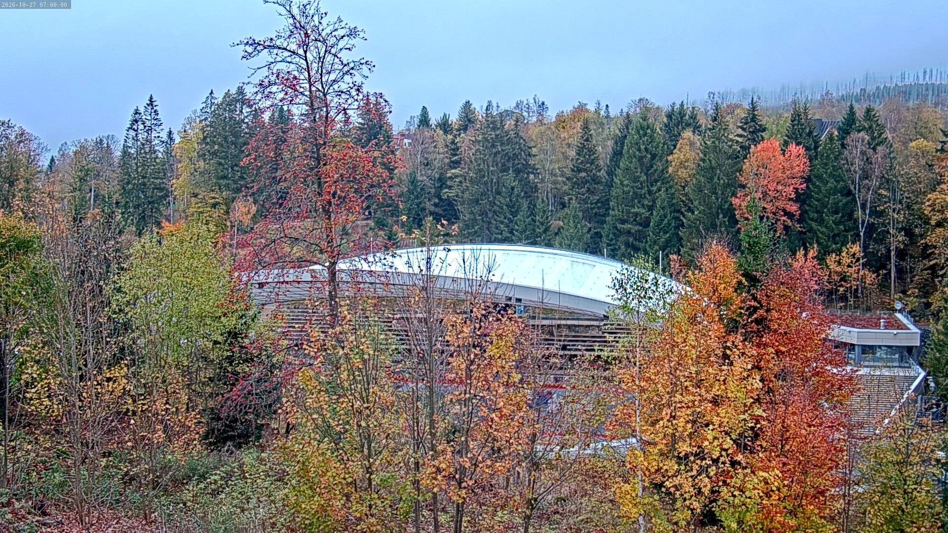 Archiv Foto Webcam Schierke: Blick zur Multifunktionsarena