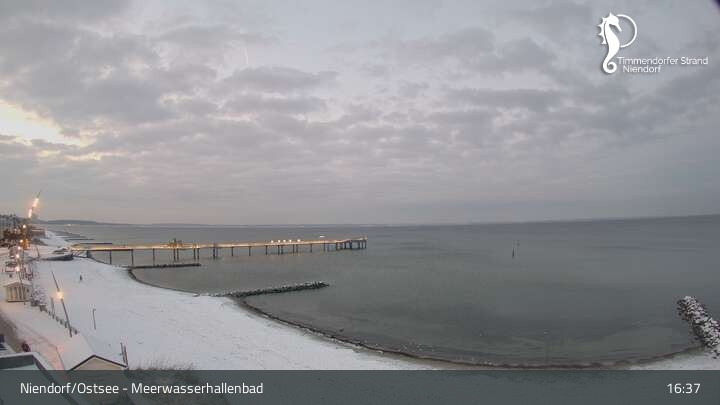 Archiv Foto Webcam Timmendorfer Strand: Ausblick Meerwasserhallenbad