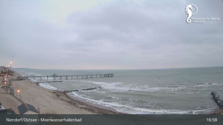 Archiv Foto Webcam Timmendorfer Strand: Ausblick Meerwasserhallenbad