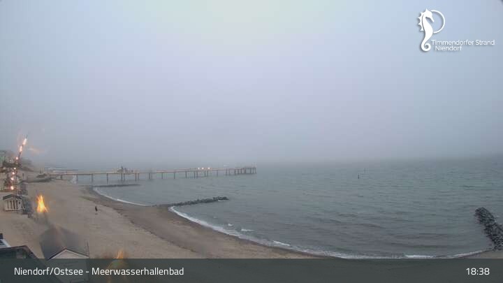 Archiv Foto Webcam Timmendorfer Strand: Ausblick Meerwasserhallenbad