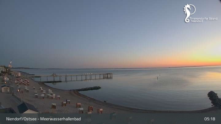 Archiv Foto Webcam Timmendorfer Strand: Ausblick Meerwasserhallenbad