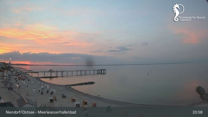 Archiv Foto Webcam Timmendorfer Strand: Ausblick Meerwasserhallenbad