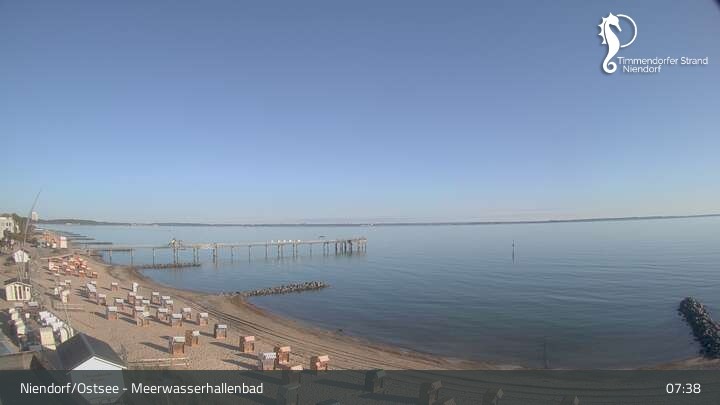 Archiv Foto Webcam Timmendorfer Strand: Ausblick Meerwasserhallenbad