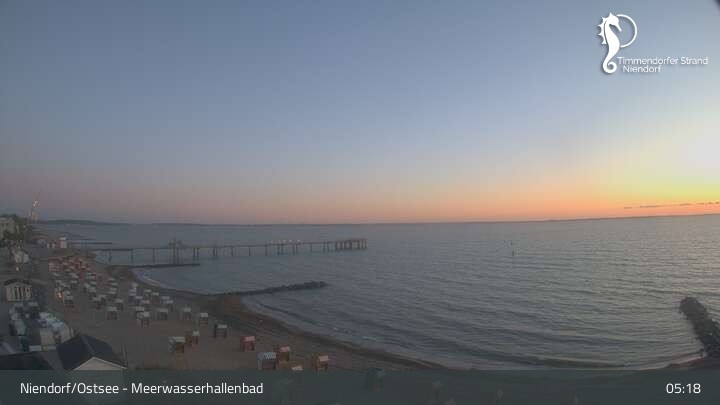 Archiv Foto Webcam Timmendorfer Strand: Ausblick Meerwasserhallenbad