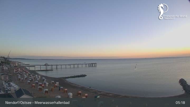 Archiv Foto Webcam Timmendorfer Strand: Ausblick Meerwasserhallenbad