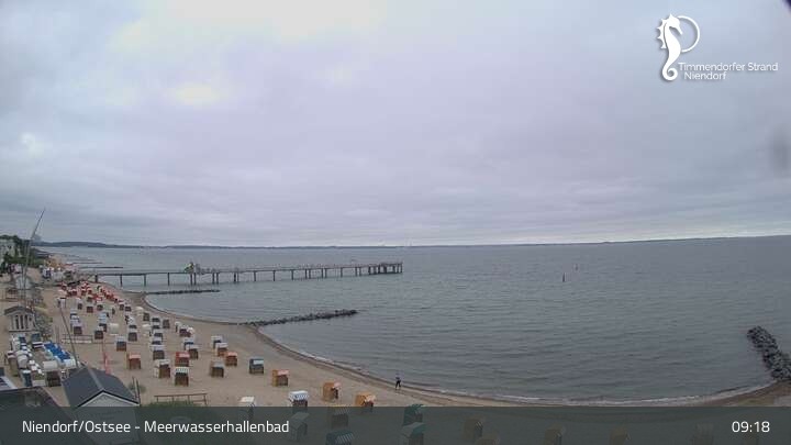 Archiv Foto Webcam Timmendorfer Strand: Ausblick Meerwasserhallenbad