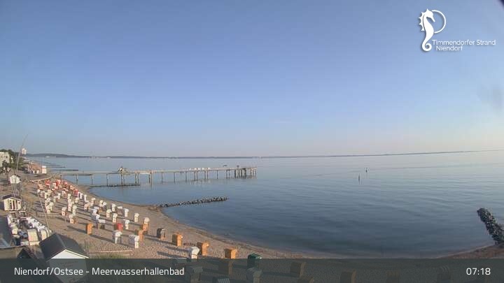 Archiv Foto Webcam Timmendorfer Strand: Ausblick Meerwasserhallenbad