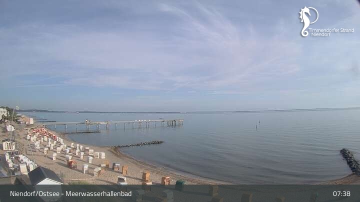 Archiv Foto Webcam Timmendorfer Strand: Ausblick Meerwasserhallenbad