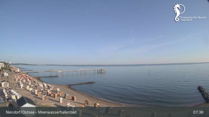Archiv Foto Webcam Timmendorfer Strand: Ausblick Meerwasserhallenbad