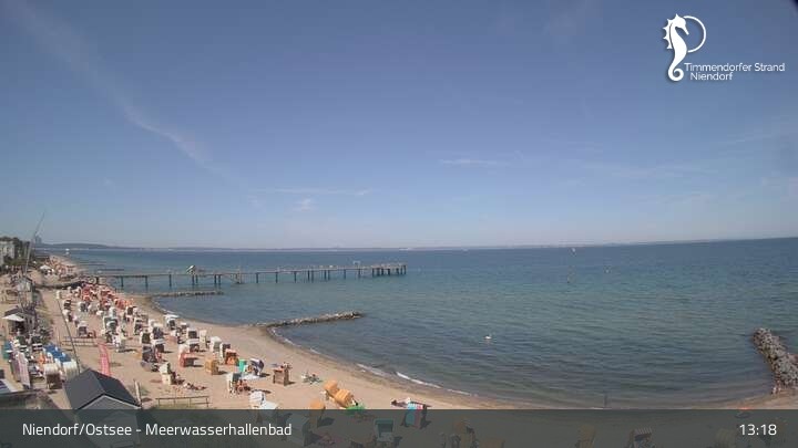Archiv Foto Webcam Timmendorfer Strand: Ausblick Meerwasserhallenbad