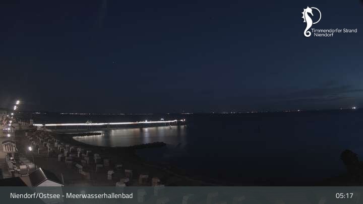 Archiv Foto Webcam Timmendorfer Strand: Ausblick Meerwasserhallenbad
